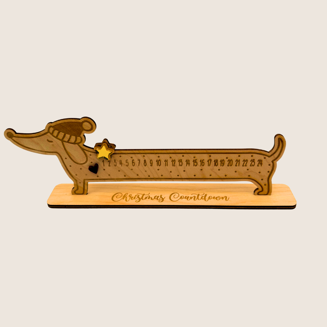 Dachshund Christmas Countdown