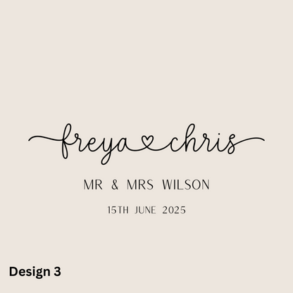 Personalised Olive Wood Chopping Board