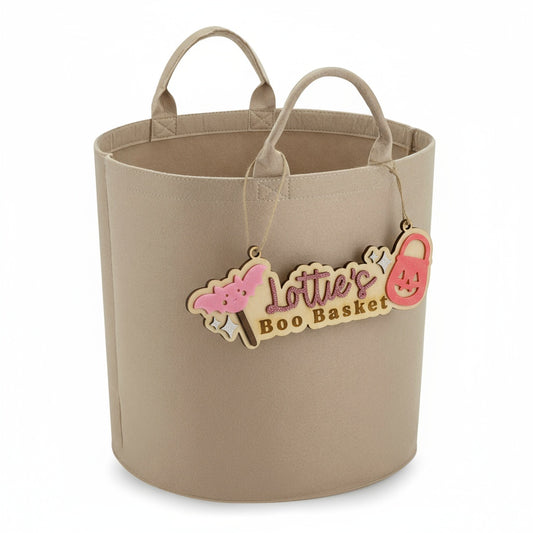 Halloween Boo Basket Tag
