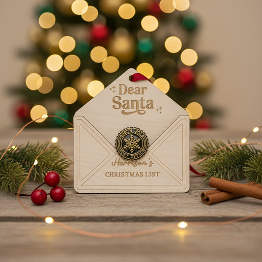 Dear Santa Christmas Envelope Holder