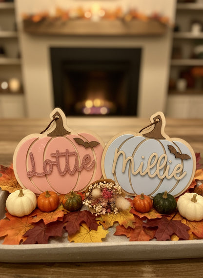 Halloween Pumpkin Tag