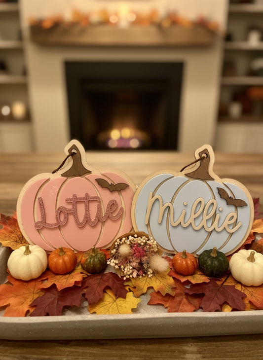 Halloween Pumpkin Tag
