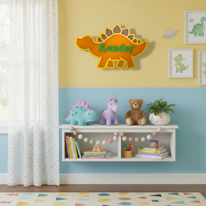 Personalised Children's Room Sign - Dinosaur