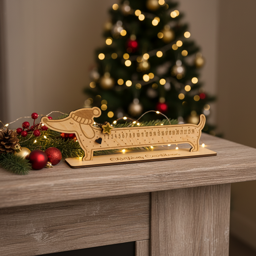 Dachshund Christmas Countdown