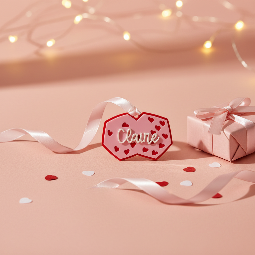 Dice Valentine Tag