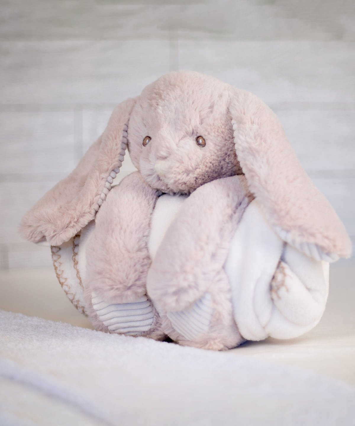 Personalised Plush Animal Toys With Blanket