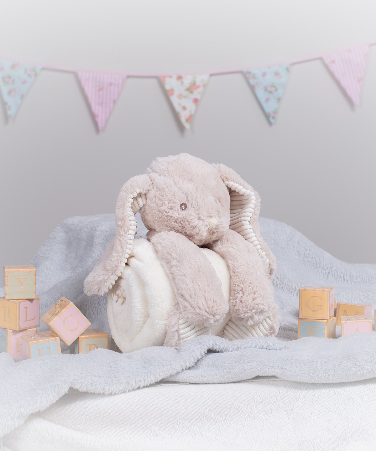 Personalised Plush Animal Toys With Blanket