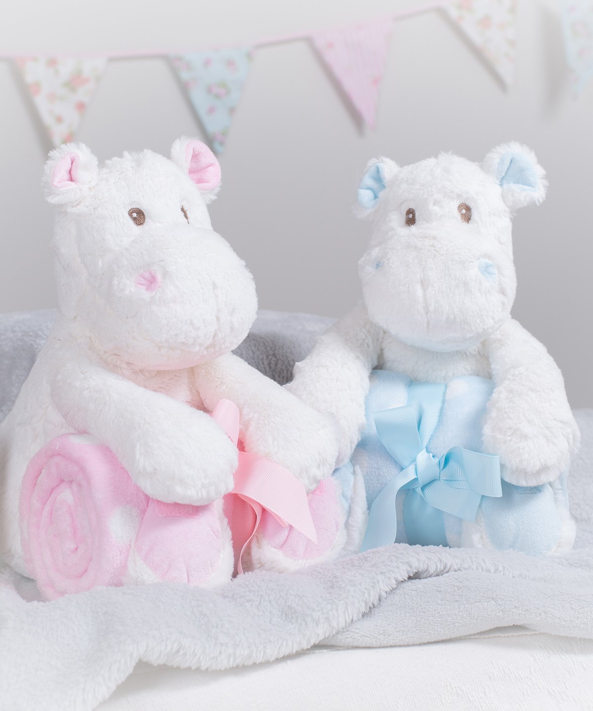 Personalised Plush Animal Toys With Blanket