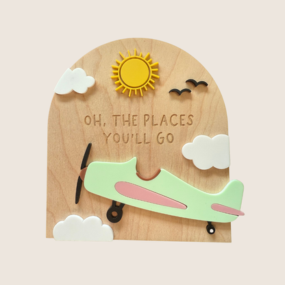 Oh The Places You'll Go Sign
