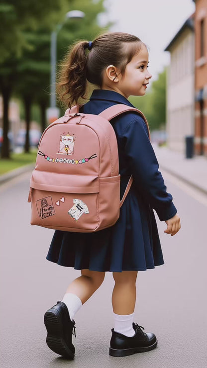 Personalised Backpack – Custom Name & Design | Toddler & Kids Backpack | Nursery, School, Day Out Bag, 5 Colours