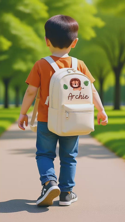 Personalised Mini Backpack – Custom Name & Design | Toddler & Kids Backpack | Nursery, School, Day Out Bag, 9 Colours
