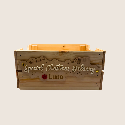 Personalised Pet Christmas Crate