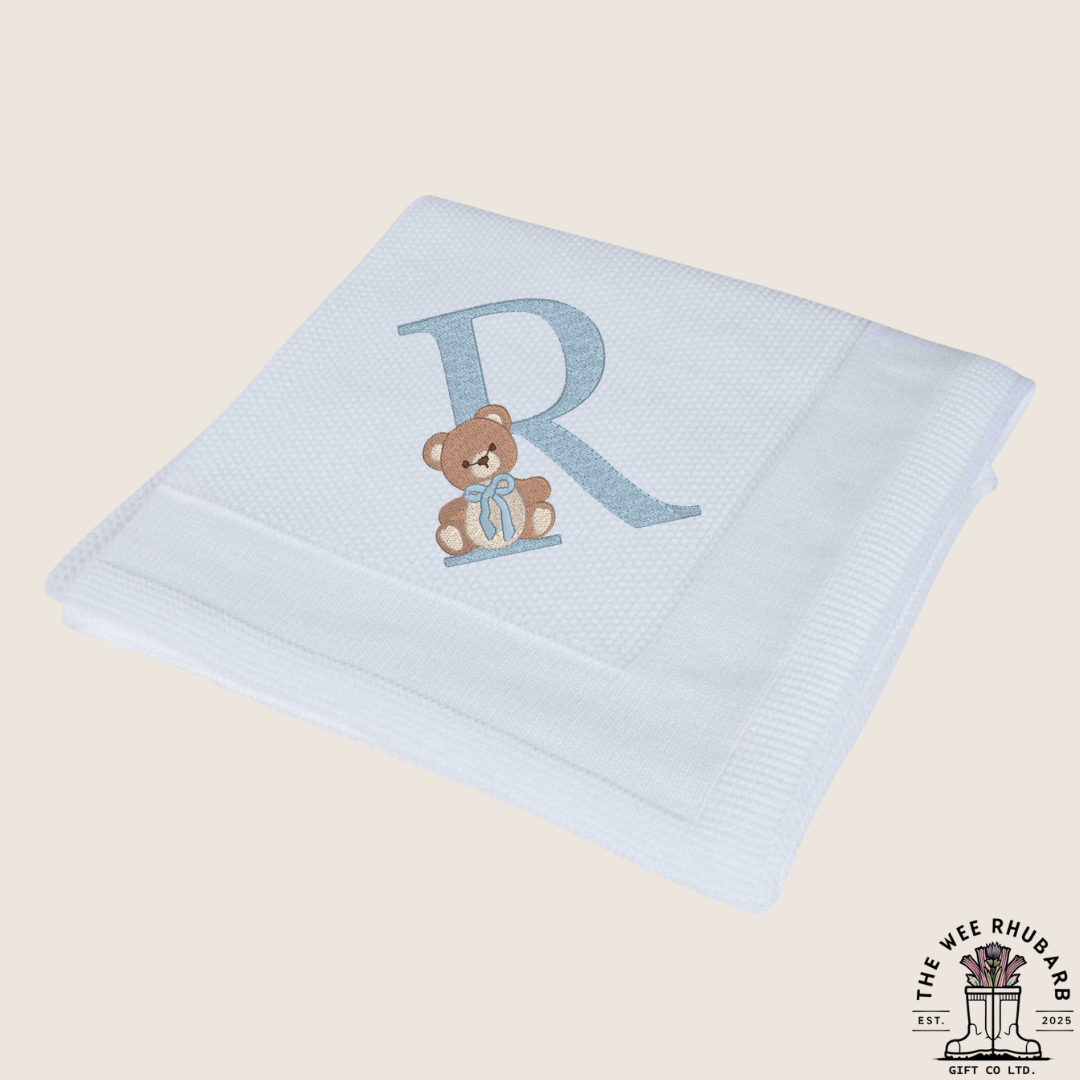 Personalised Baby Swaddling Shawl